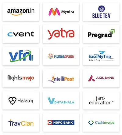 Hiring partners logos